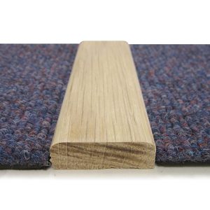 Carpet to Carpet Threshold 40x13mm (Oak) Oiled 2.7m