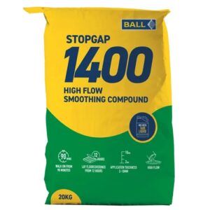 Stopgap 1400 High Flow Smoothing Compound 20kg