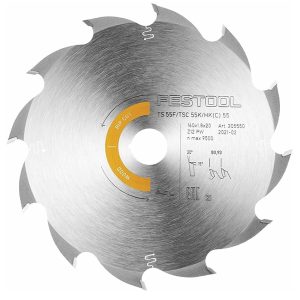 TS55F Wood Rip-Cut Blade 160 x 1.8mm, 12 teeth (FE205550)