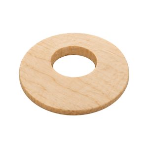 Maple Pipe Ferrule Flat (Sold Singularly) Unfinished
