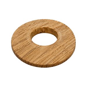 Oak Pipe Ferrule Flat (Sold Singularly) Unfinished