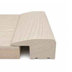 Ash L-Section 15mm Rebate 2.44m Satin Lacquered