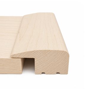 Maple L-Section 15mm Rebate 2.7m Satin Lacquered