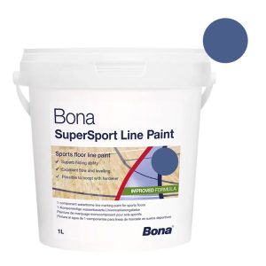 Dark Blue Bona SuperSport Line Paint 1K