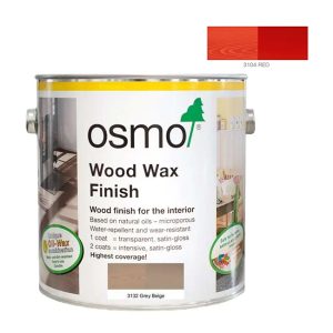 Osmo Woodwax Finish - Intensive (11% Pigment) Red 5ml Sample