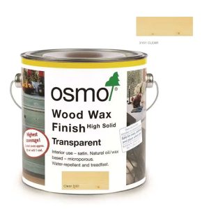 Osmo Woodwax Finish - Transparent (7% pigment) Clear 3101 5ml Sample