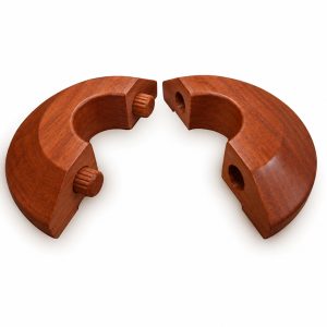 Cherry Pipe Ferrule Dowelled 17x50mm (2 Pack) Lacquered
